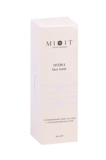 Тоник Mixit Hydra Face увлажняющий с гиалуроновой кислотой для лица 150 мл