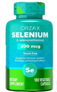 Orzax Селен 200 мкг 180 капсул