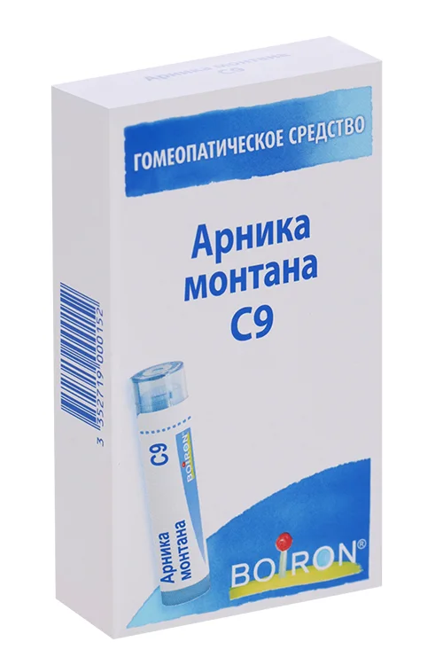 Гомеопатические монокомпонентные препараты растительного происхождения 4 гр гранулы гомеопатические C9 Арника гранулы 4 г
