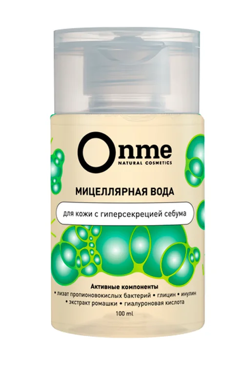 Мицеллярная вода Onme с гиперсекрецией себума для кожи 100 мл