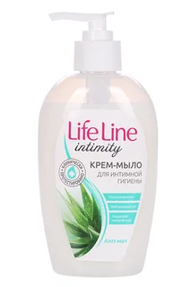 Крем-мыло Весна Life Line алоэ вера для интимного ухода 280 гр