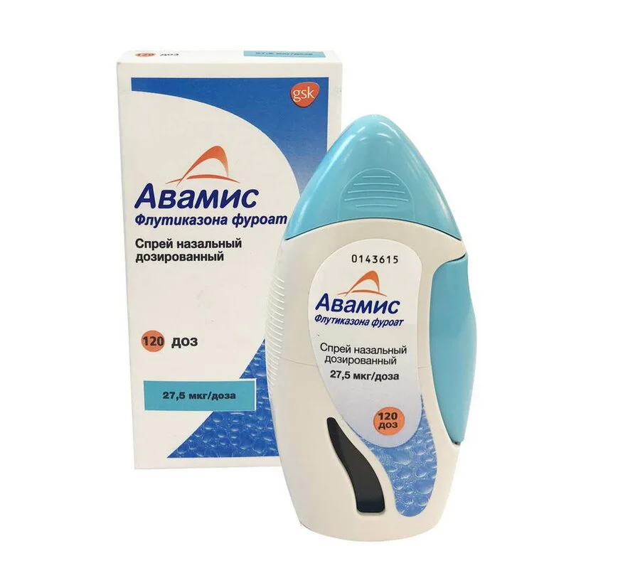 Авамис спрей 27.5 мкг / доза