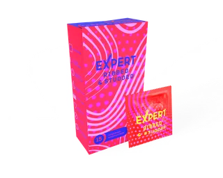 Презервативы Expert ребристо-точечные 15 шт.