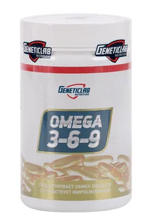 Добавка Генетиклаб Омега 3-6-9 90 шт капсулы