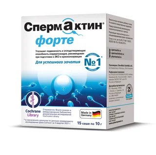 Мен-с формула Спермактин Форте порошок 10 гр 15 шт