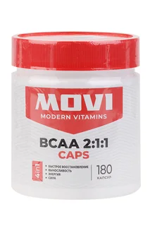 Bcaa 2:1:1 Movi, 180 шт, капсулы