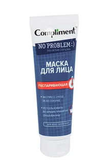 Маска Compliment No problem распаривающая для лица 80 мл