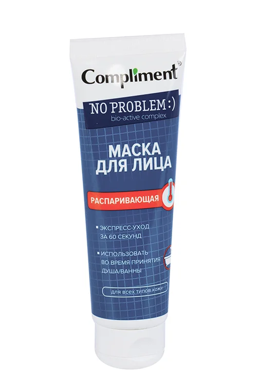 Маска Compliment No problem распаривающая для лица 80 мл