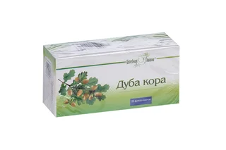Дуба кора 1,5 гр 20 шт сырье растительное-порошок