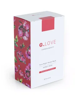 G.Love Маска для лица Face Night Biome Mask Honey Rose 8*6 мл