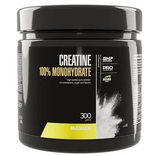 Креатин 100% Моногидрат (Monohydrate), 300 г, Maxler