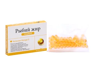 Рыбий жир Омега-3 370 мг 100 шт капсулы