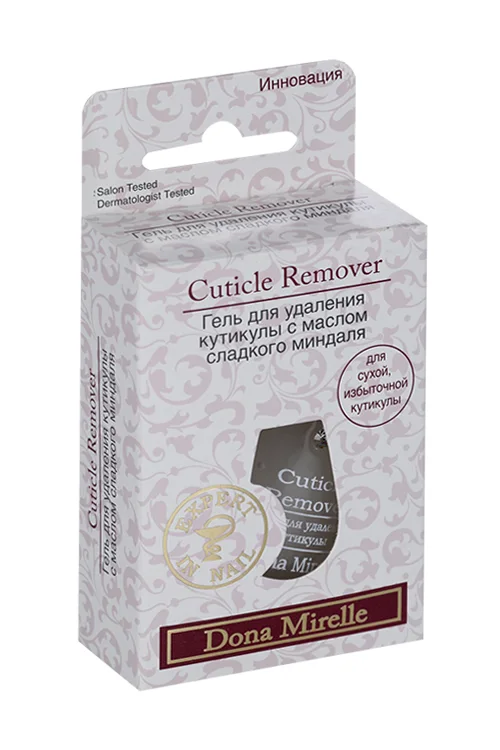 Лак для ногтей Dona Mirelle Cuticle Remover Гель с маслом сладк миндаля для удал кутик 17 мл