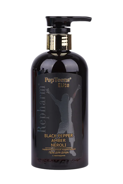Гель для душа Repharm PepTeens Elite Black Pepper Amber Neroli 500 мл