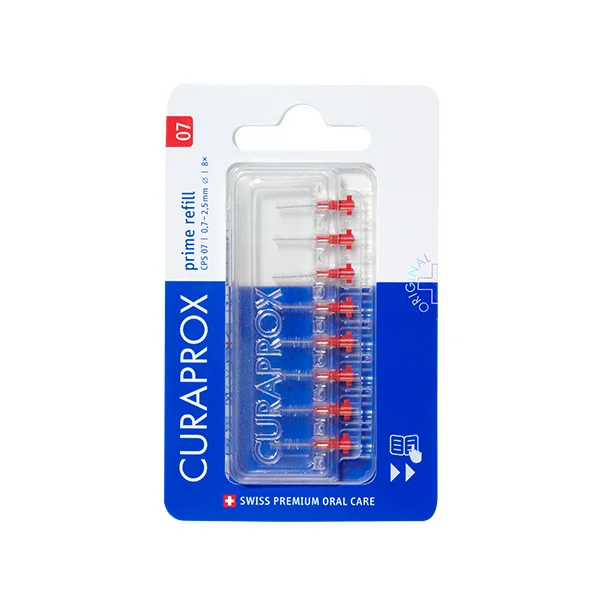 Ершик межзубный Curaprox "prime" 0,7 мм (8 шт)