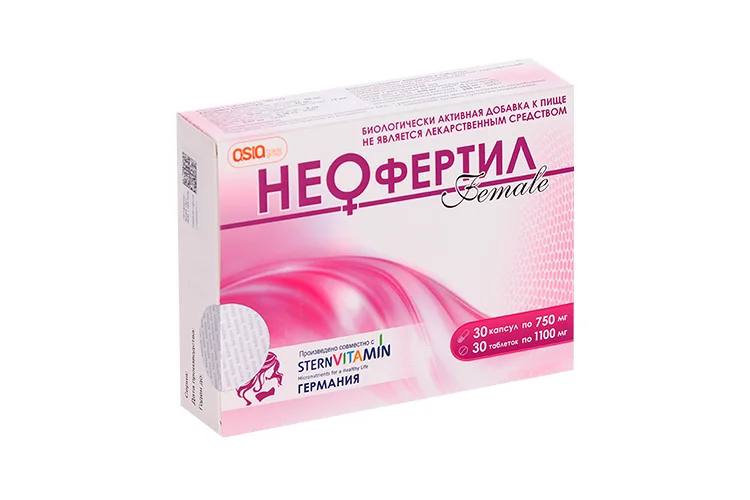 Неофертил Female 60 шт набор шт и капсул