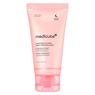 Ночная маска-плёнка с ПДРН и кофеином PDRN Pink Caffeine Night Wrapping Mask 75 мл Medicube