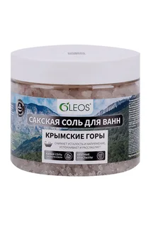 Соль Олеос Сакская для ванн Крымские горы 425 гр