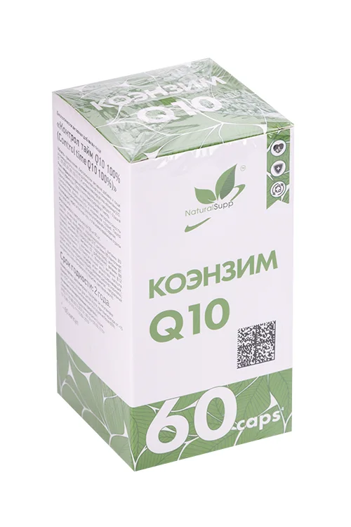 Контрол тайм Q10 100% Naturalsupp, 60 шт, капсулы