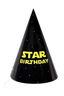 Колпак Страна Карнавалия бумажный Star Birthday