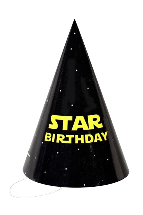 Колпак Страна Карнавалия бумажный Star Birthday
