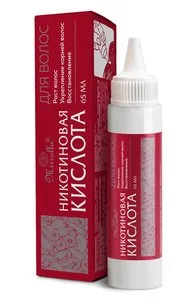 Никотиновая кислота для волос Мирролла 65 мл