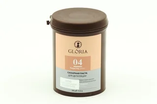 Сахарная паста Gloria 04 для депиляции средняя 330 гр