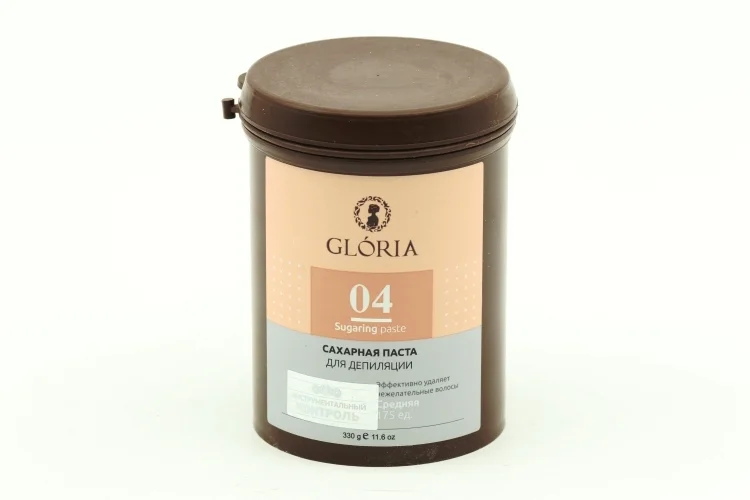 Сахарная паста Gloria 04 для депиляции средняя 330 гр