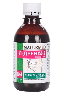 Напиток Naturmed Л-дренаж концентр без алкогол, 250 мл