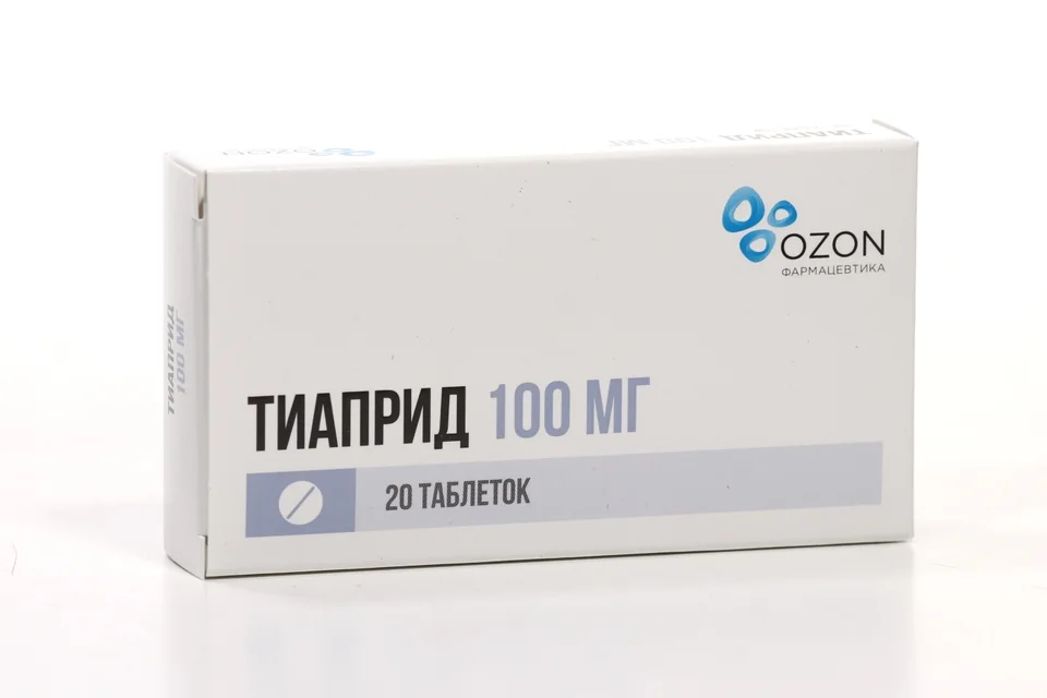 Тиапридал® таблетки 100 мг 20 шт