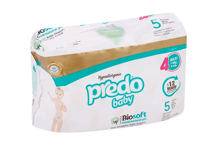 Подгузники Predo Baby №4 (7-18 кг) 5 шт
