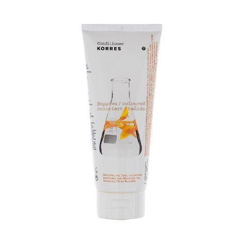 Кондиционер для окрашенных волос с подсолнухом и гаультерией 200 мл (Korres, Korres Уход за волосами)