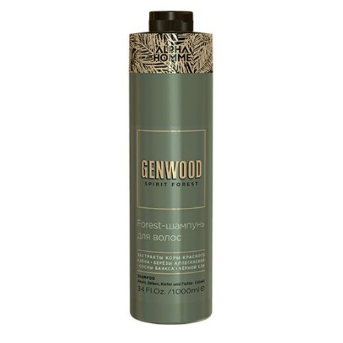 Forest-шампунь для волос Genwood, 1000 мл (Estel, GENWOOD)