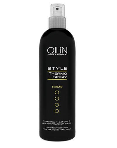Thermo Protective Hair Straightening Spray Термозащитный спрей для выпрямления волос 250 мл (Ollin Professional, Style)