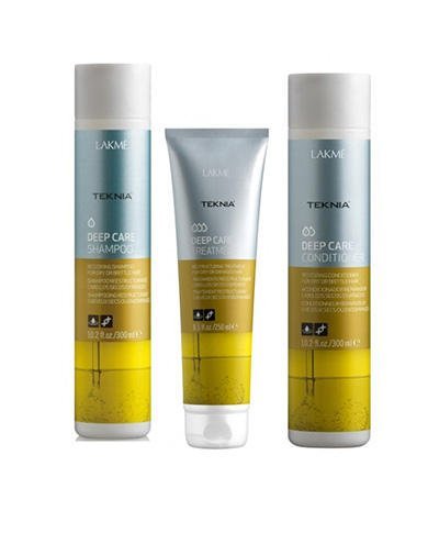Набор Teknia Deep Care Travel Pack (Шампунь 100мл+Кондиционер 100мл+Маска 50мл) (Lakme, Teknia)