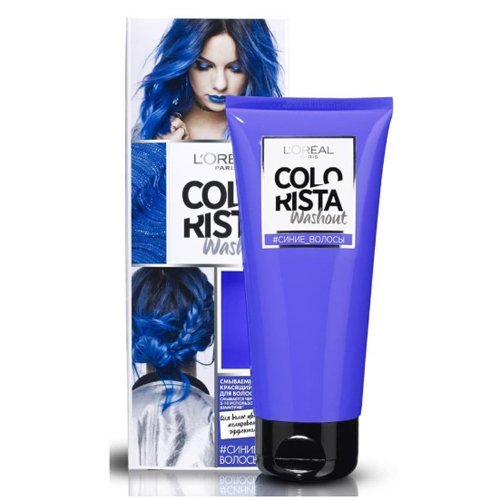 Бальзам для волос красящий синий 80 мл (L’Oreal, Colorista)