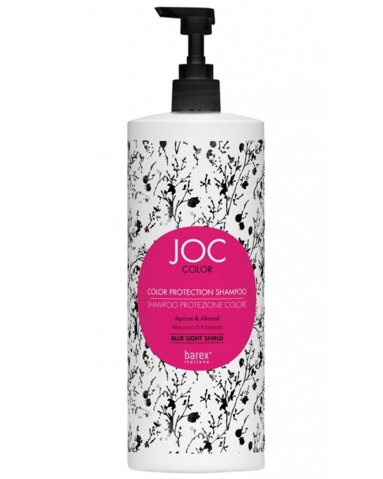 Шампунь "Стойкость цвета" с Абрикосом и Миндалем Protection Shampoo 1000 мл (Barex, JOC)