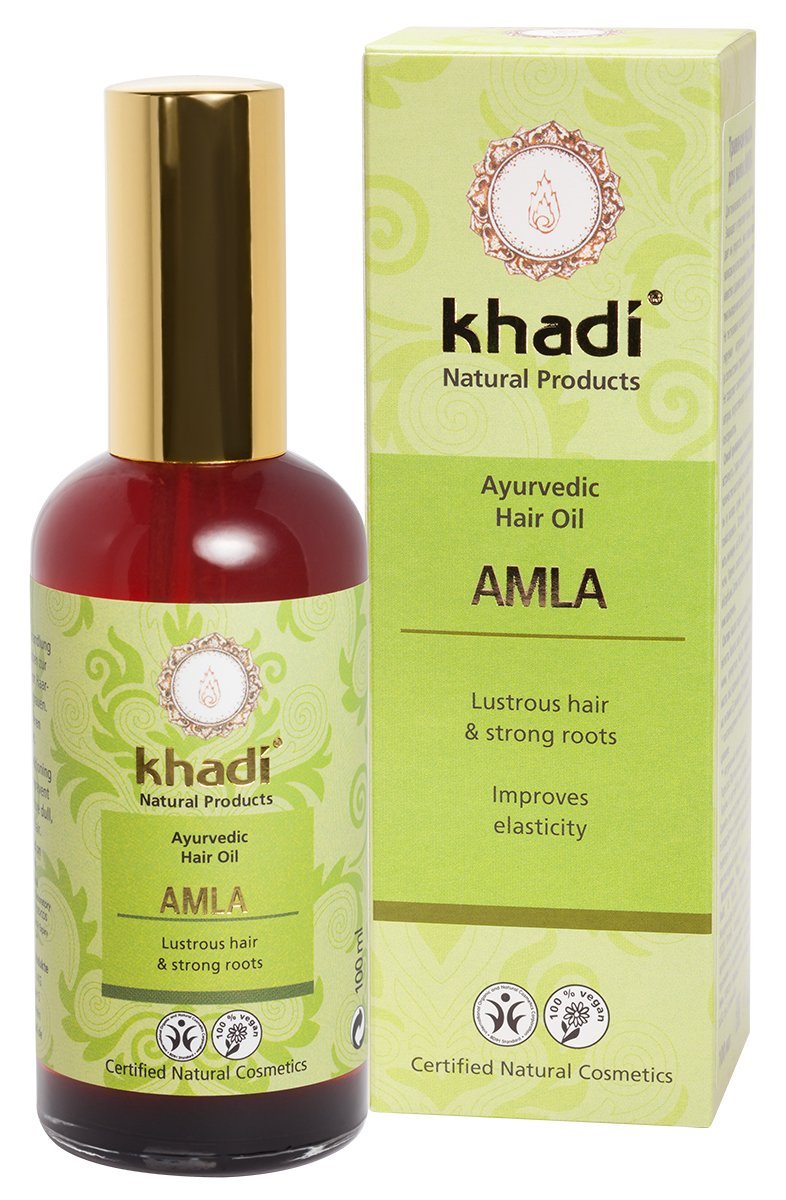 Травяное масло для волос «амла» 100 мл (Khadi, Для волос)