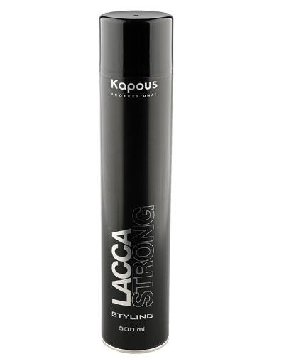 Лак аэрозольный для волос сильной фиксации 500 мл (Kapous Professional, Средства для укладки)