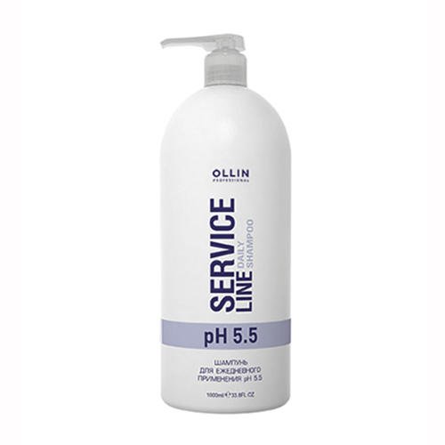 Шампунь для ежедневного применения Daily shampoo рН 5.5, 1000 мл (Ollin Professional, Service line)