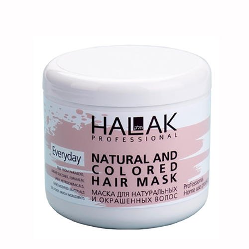 Маска для натуральных и окрашенных волос, 50 мл (Halak Professional, Everyday Natural And Colored Hair)