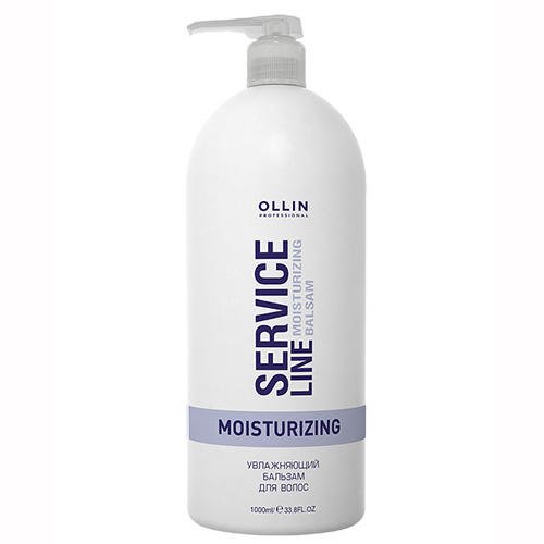 Увлажняющий бальзам для волос Moisturizing balsam, 1000 мл (Ollin Professional, Service line)