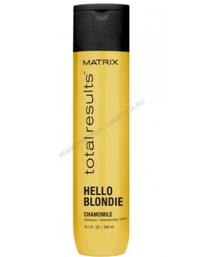 Шампунь Total results Hello Blondie для сияния светлых волос, 300 мл (Matrix, Total results Hello Blondie)