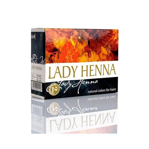 Краска для волос на основе хны "Черный индиго" (№2), 60 г (Lady Henna, Окрашивание)