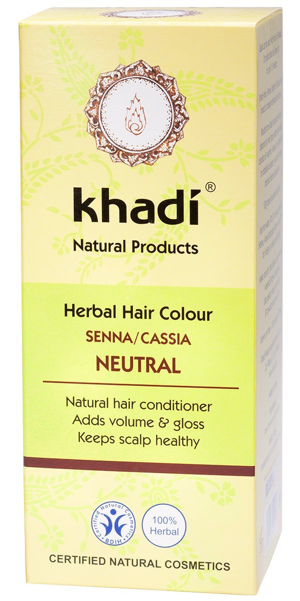 Порошок-маска для волос растительная «кассия нейтральная» 100 г (Khadi, Для волос)