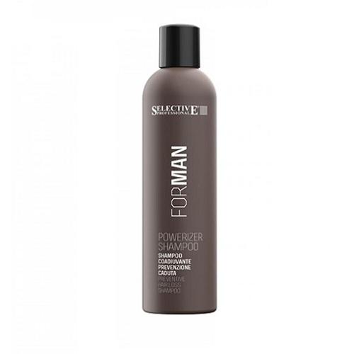 Профилактический шампунь против выпадения волос Powerizer shampoo 250 мл (Selective, For Man Line)