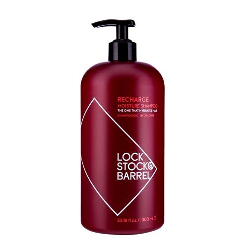 Увлажняющий шампунь для жестких волос 1000 мл (Lock Stock&Barrel, Recharge)