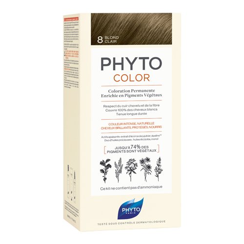 8 Фитоколор Краска для волос Светлый блонд (Phyto, Краски)
