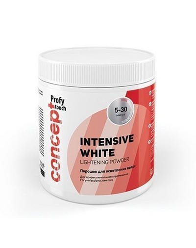 Порошок для осветления волос Intensive White Lightening Powder, 500г (Concept, Окрашивание)