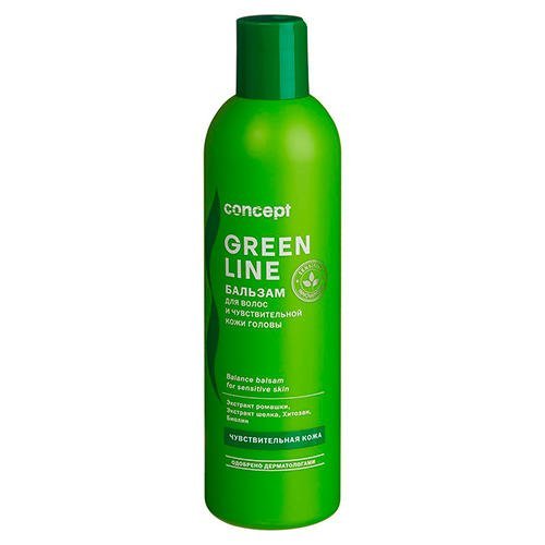Бальзам для чувствительной кожи головы Balance balsam for sensitive skin, 300 мл (Concept, Green Line)